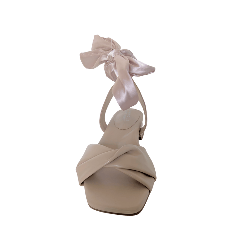 Thea Leather Low Heel Sandals - Luminous Assembly