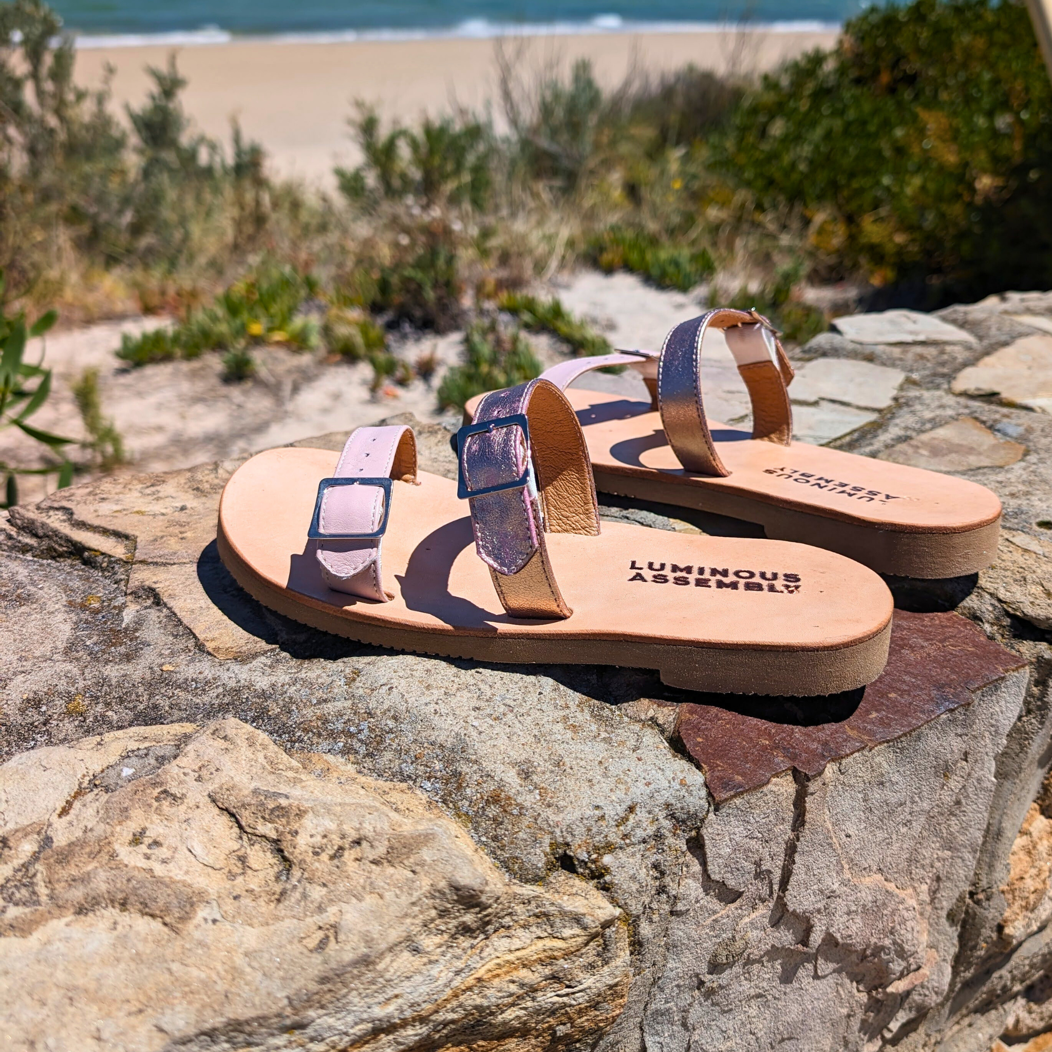 Isla Leather Sandals | Made to Order