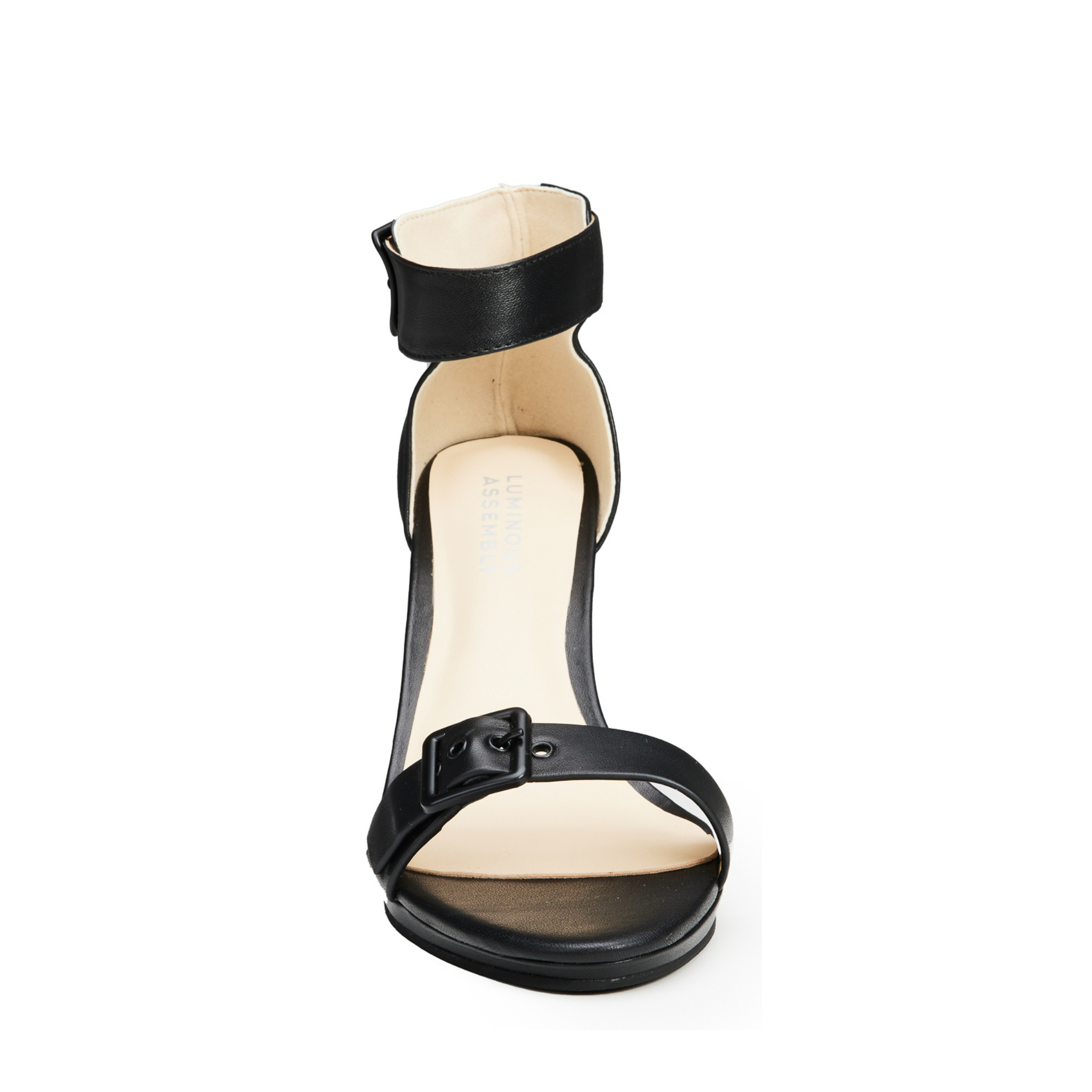 Aria Leather High Heel Sandals