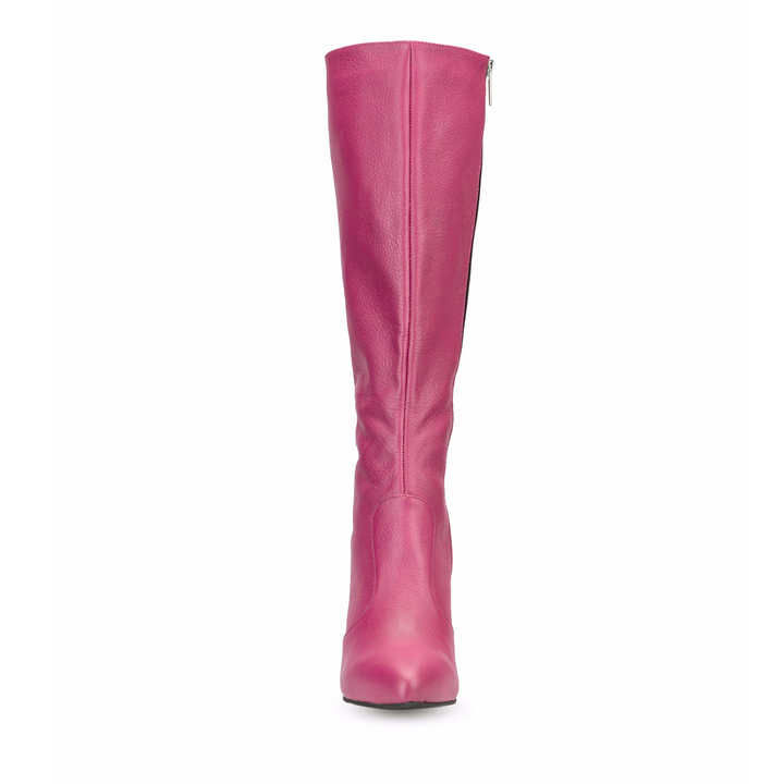Cali Leather High Heel Long Boots