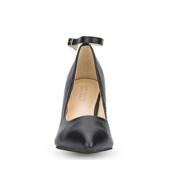 Ella Leather Mid Heel Pumps - Luminous Assembly