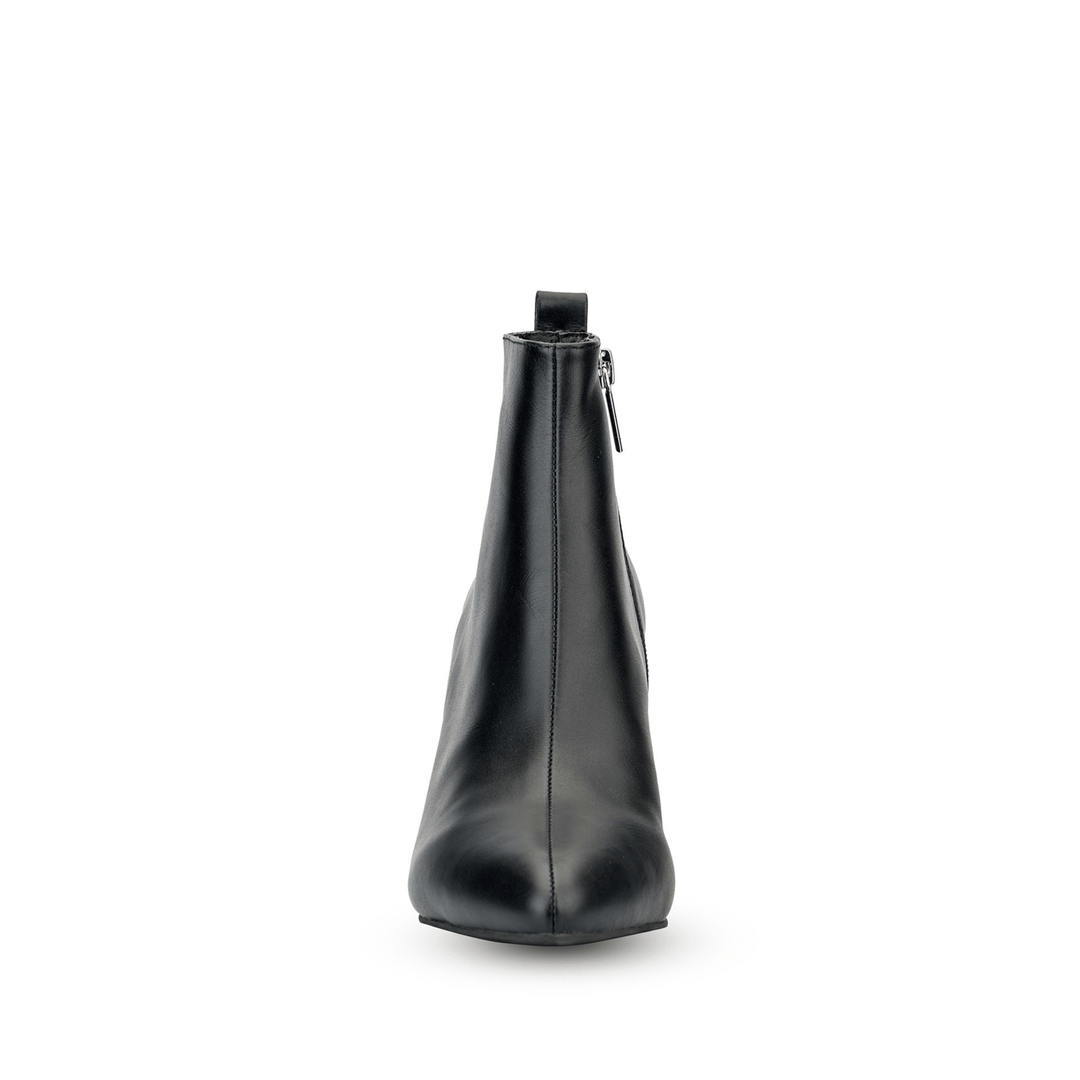 Kira Leather High Heel Ankle Boots - Luminous Assembly