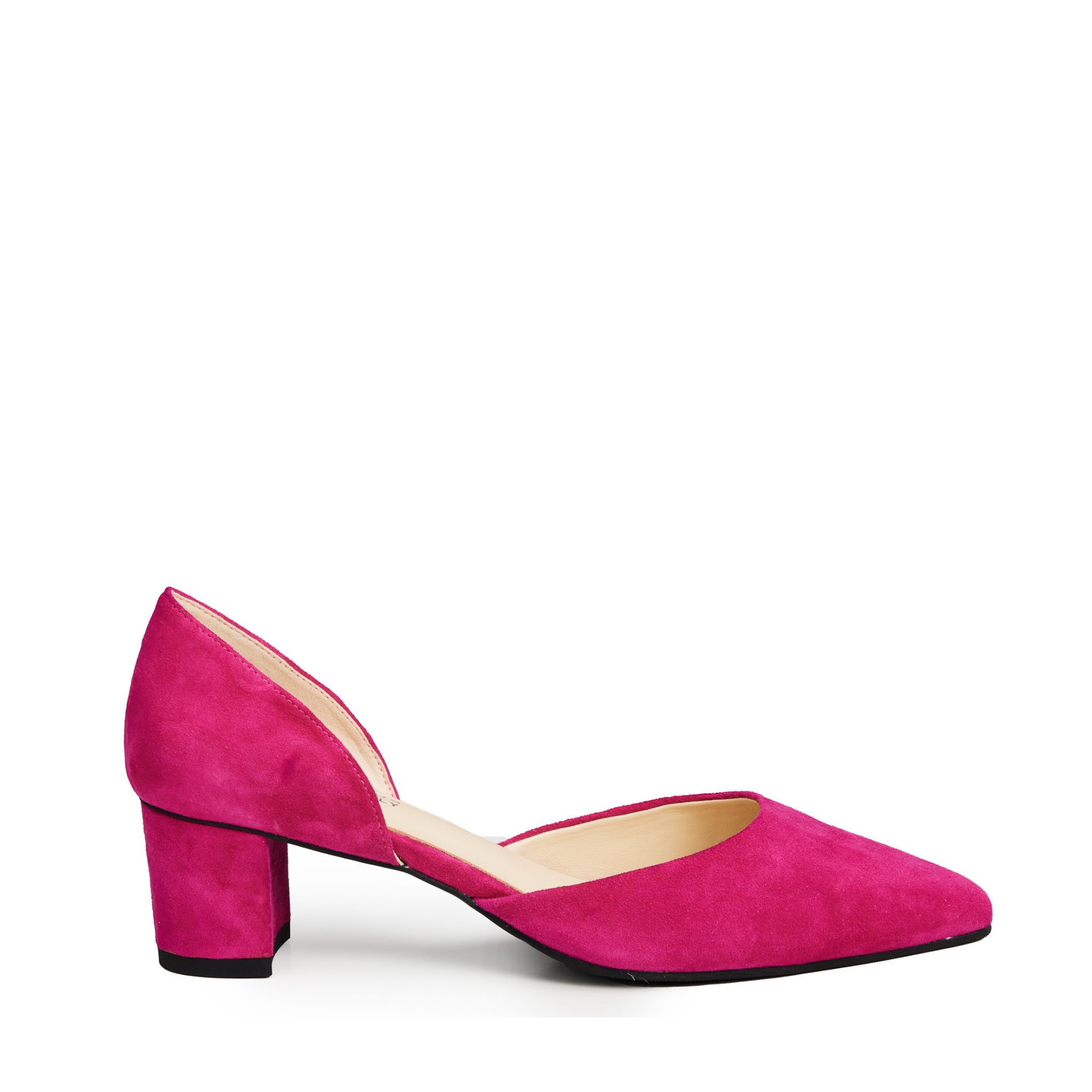 Pink low heels shoes outlet