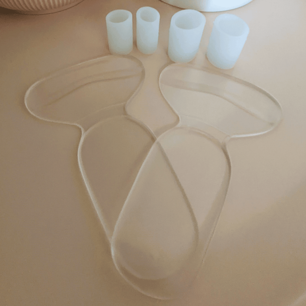 Comfort Kit: Heel Cushions and Toe Protectors - Luminous Assembly