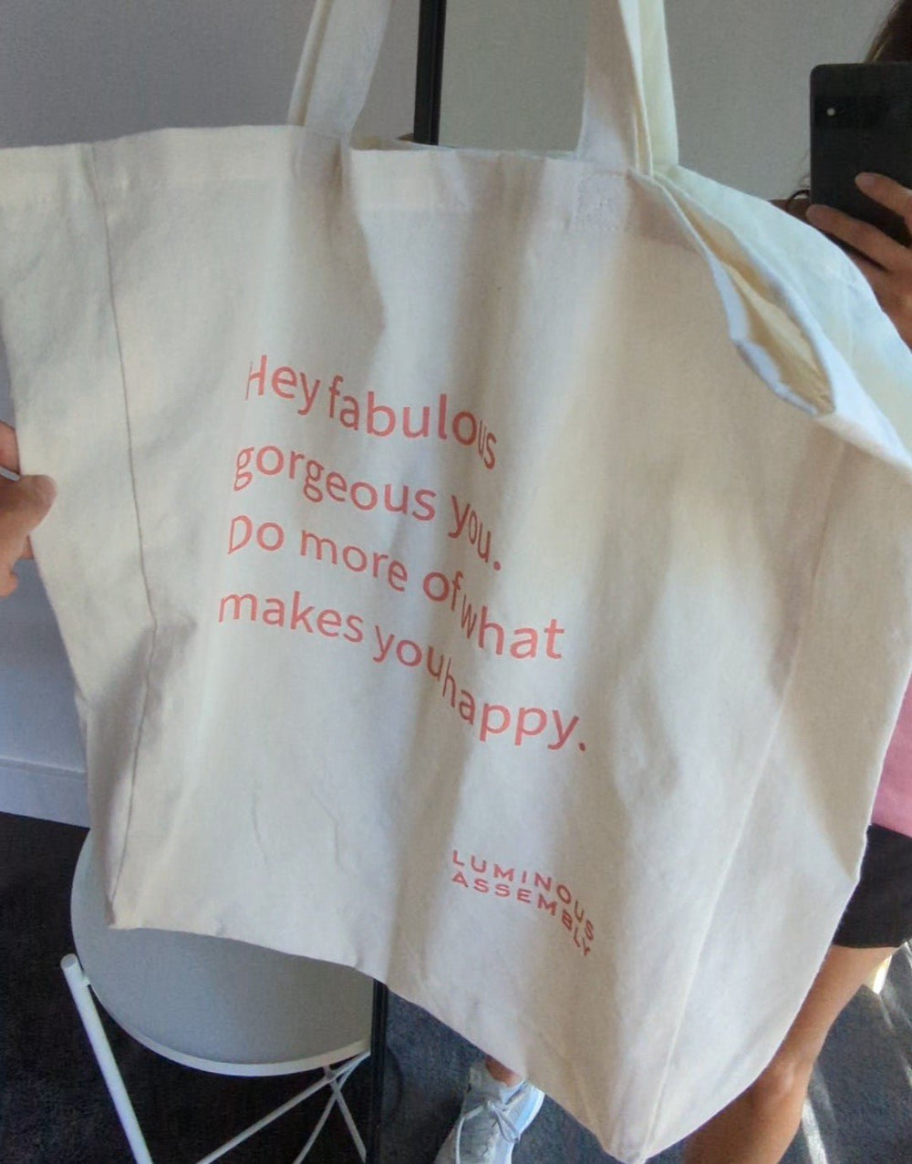 Luminous Assembly Tote Bag - Luminous Assembly